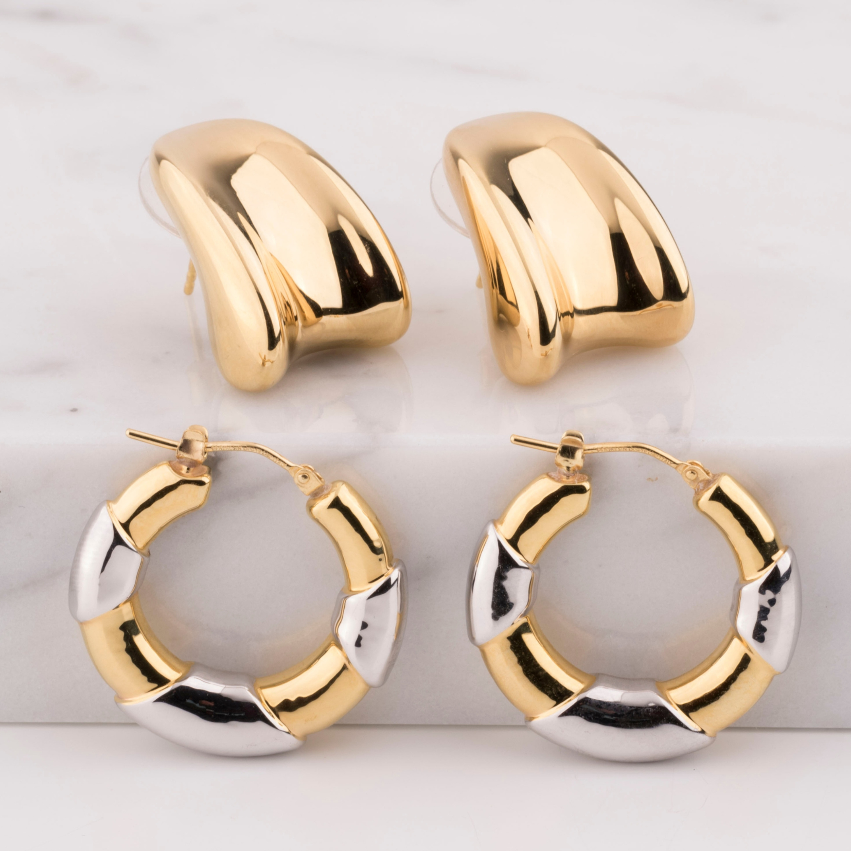Soave Oro Earrings gold