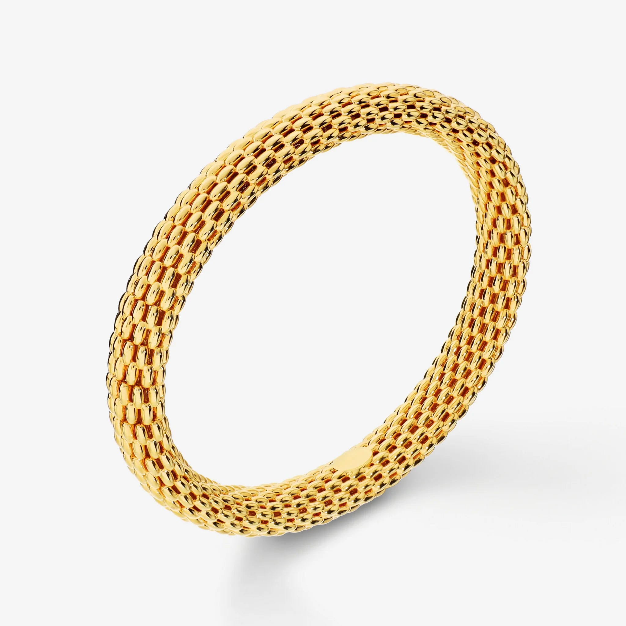 Tubular Popcorn Link Bangle