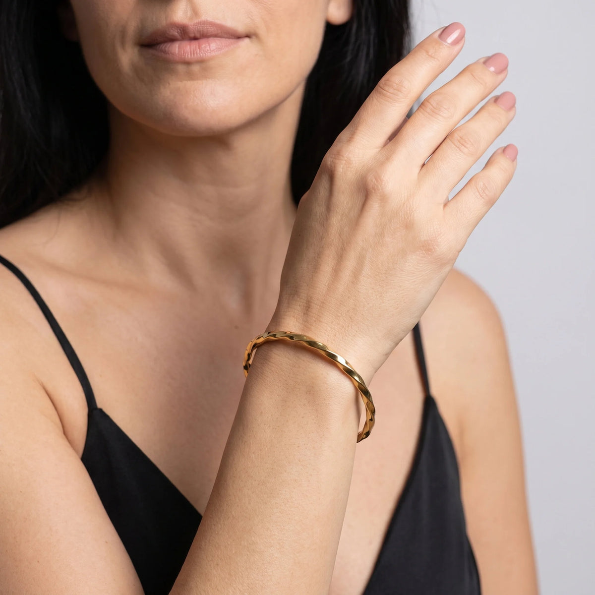 Bracciale Rigido Ritorto