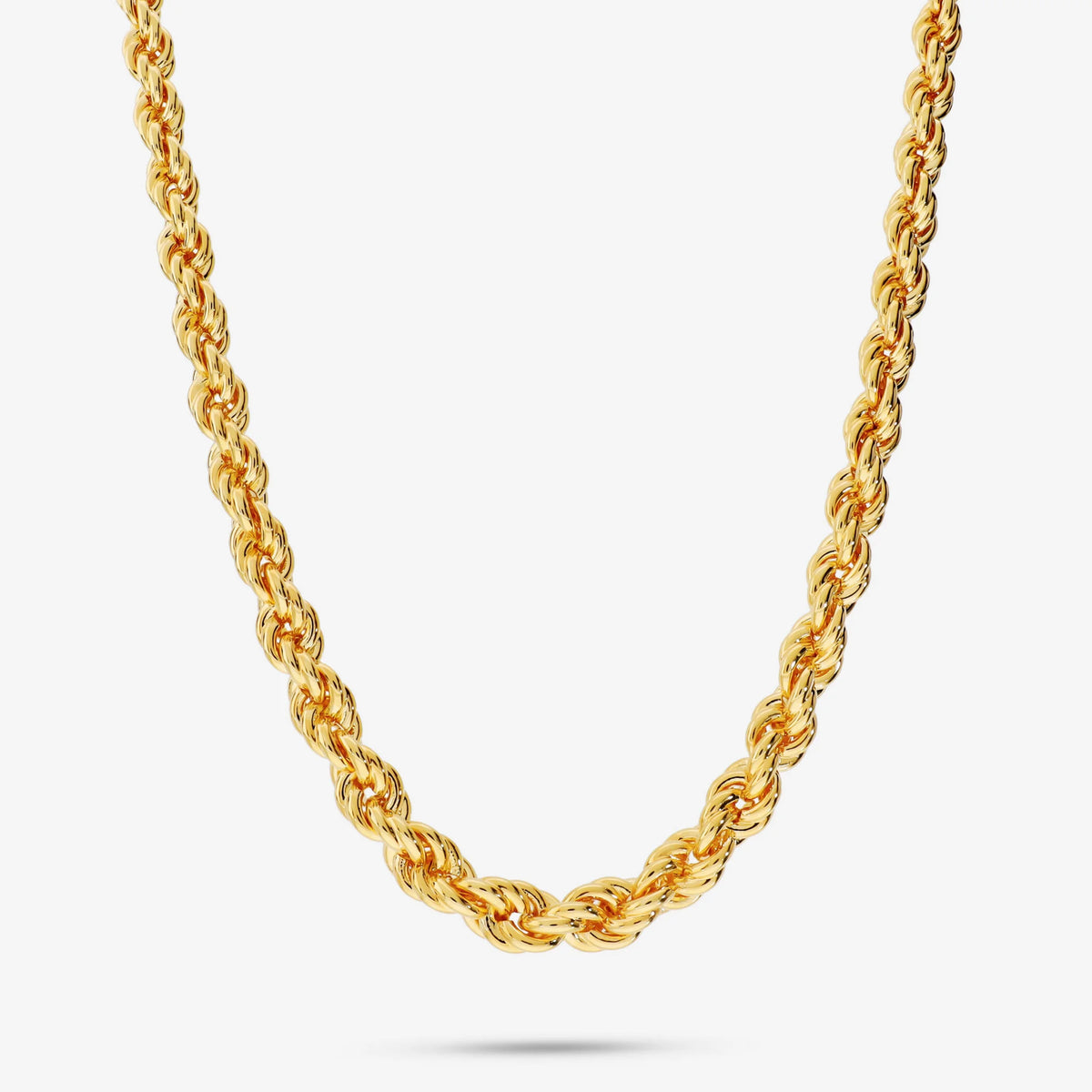 Graduated Rope Chain Necklace