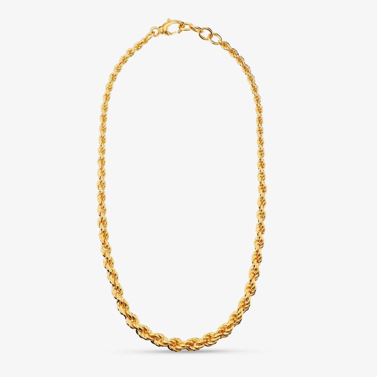 Graduated Rope Chain Necklace