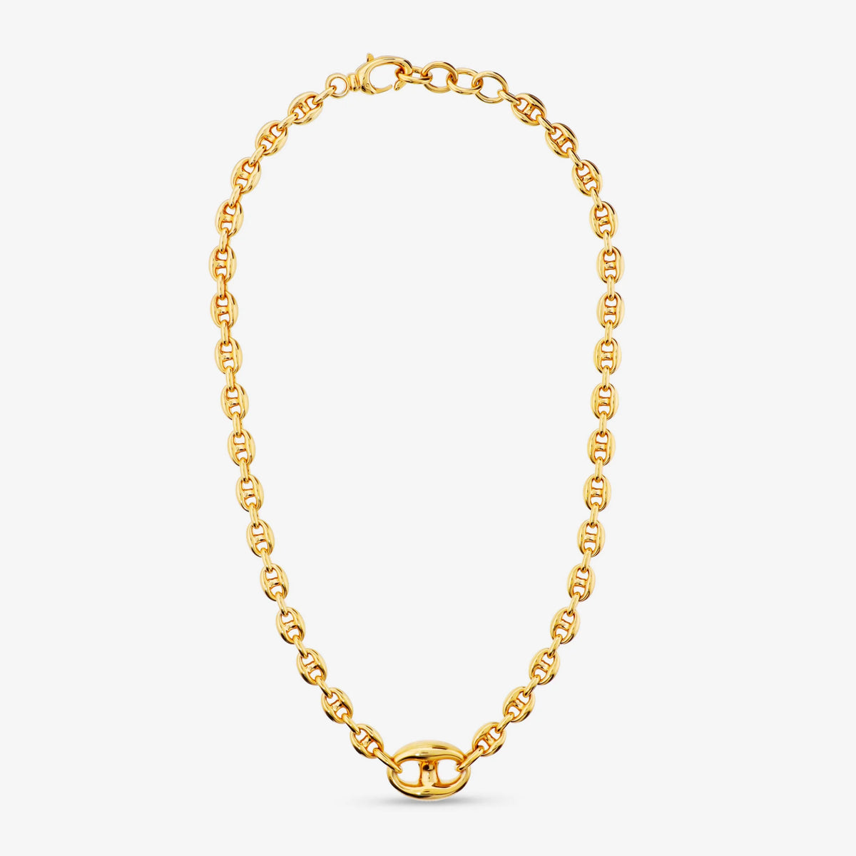 Polished Mariner Chain Necklace