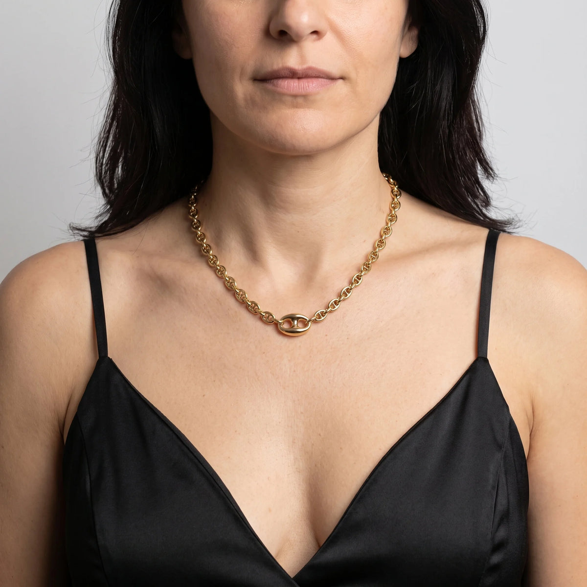 Polished Mariner Chain Necklace