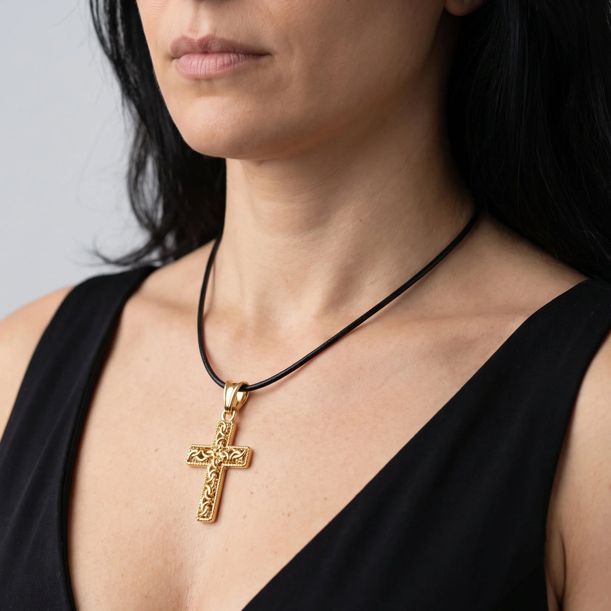 Byzantine Cross Pendant
