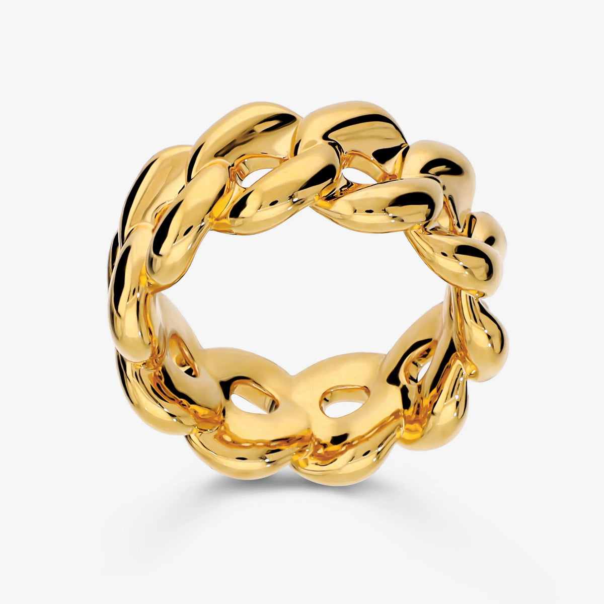 Curb Chain Band Ring